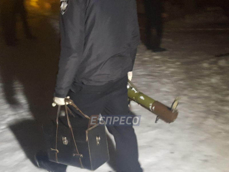 У центрі Києва стріляли з гранатомета